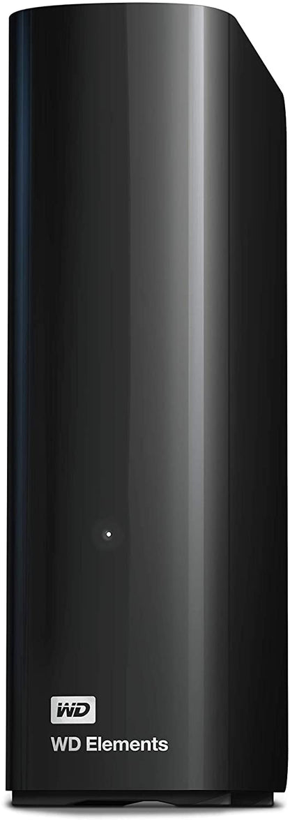 Western Digital WD Elements Desktop 14TB USB 3.0 3.5 ft External Hard Drive - Black Plug  Play Formatted NTFS for Windows 10 8.1 7