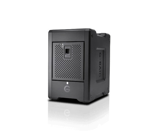 Western Digital G-RAID SHUTTLE 4 96TB APJP, Thunderbolt 3, USB 3.2 Gen 2x1, Ultrastar 7200 RPM, DTR Up to 700MB s read and 850MB s write, 5 Y Warranty