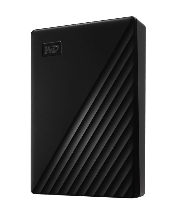 (LS)Western Digital My Passport 2TB USB 3.0 2.5 ft Portable External Hard Drive - 256-bit AES Encryption Slim Light Durable Shock Proof Black Plug  Pla