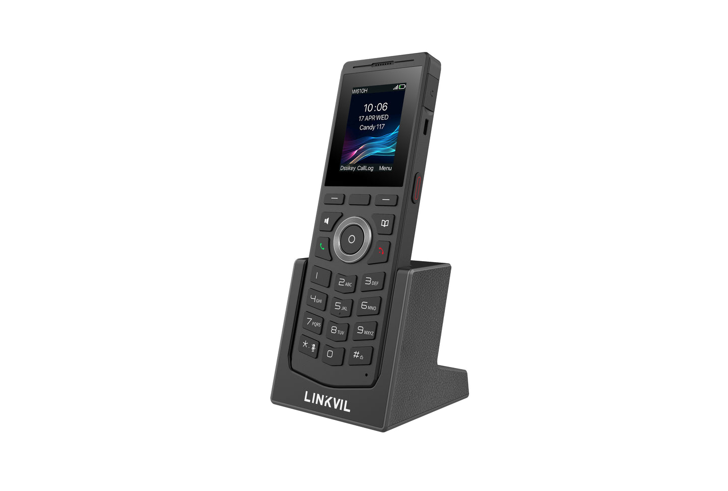 Fanvil Linkvil W610H IPCT Wireless Phone, Large Capacity Battery, HD voice and Noise Reduction, Built-in bluetooth 5.0 8 hours talk time or 160 hours