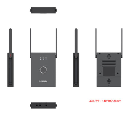 Fanvil W710H IPCT Wireless Base Station, IPCTï¼IP Cordless Telecommunicationsï¼is a roaming communication system solution