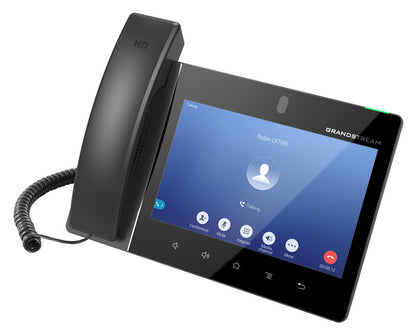Grandstream GXV3480 16 Line Android IP Phone, 16 SIP Accounts, 1280 x 800 Colour Touch Screen, 2MB Camera, Built In BluetoothWiFi, Powerable Via POE