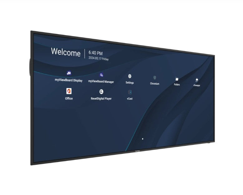 Viewsonic CDE105UW 105 ft 5K Presentation Display, Ultrawide Wireless presentation USB-C, Pro AV 2024 3 Years Advance Replacement, VESA 800 x 600 ProAV