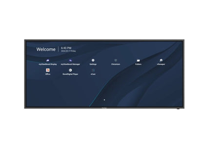 Viewsonic CDE92UW 92 ft 5K 5120 x 2160 Commercial Presentation Display, 24 7, USB-C, Pro AV 2024 3 Years Advance Replacement, VESA 800 x 600