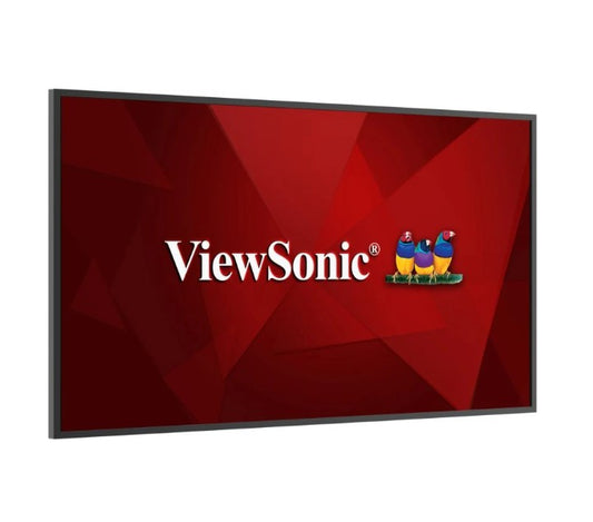 ViewSonic CN4301-1C 43 ft 4K Ultra HD clarity Presentation Display, 24 7 non-stop playback, USB-C port, Intuitive signage player supports