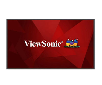 ViewSonic CN6501-1C 65 ft 4K Ultra HD clarity and flexible Presentation Display, 24 7 non-stop playback, USB-C port, Intuitive signage player brightness