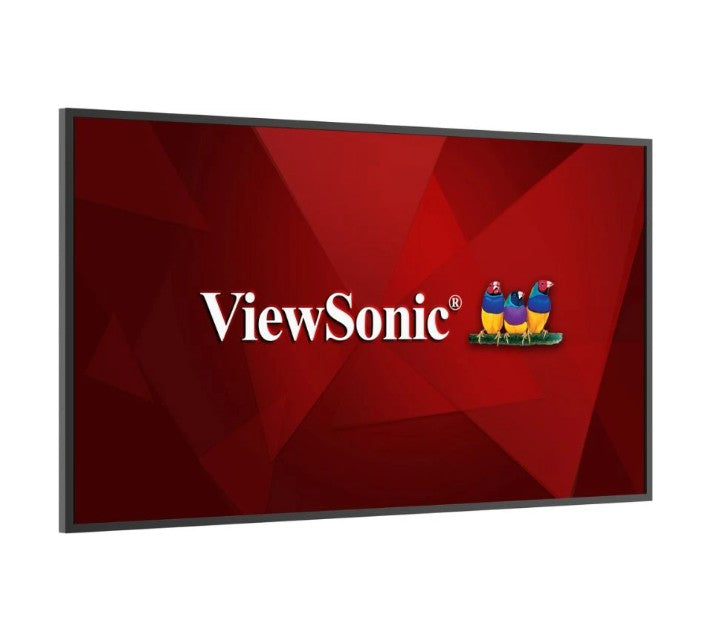 ViewSonic CN6501-1C 65 ft 4K Ultra HD clarity and flexible Presentation Display, 24 7 non-stop playback, USB-C port, Intuitive signage player brightness