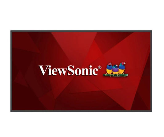 ViewSonic CN7501-1C 75 ft 4K Ultra HD clarity and flexible Presentation Display, 24 7 non-stop playback, USB-C port, Intuitive signage player, brightnes