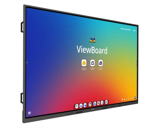 ViewSonic 110 ft 4K Interactive Panel Display, Ultra Clear and Smooth. USB-C, 5 Years Advance Replacement