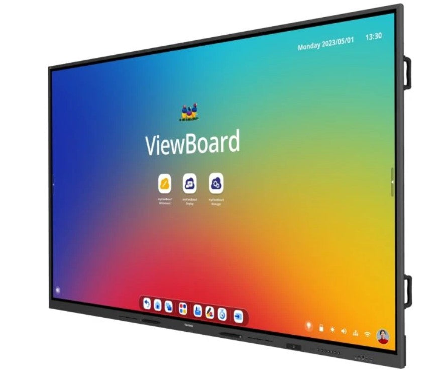 ViewSonic 110 ft 4K Interactive Panel Display, Ultra Clear and Smooth. USB-C, 5 Years Advance Replacement