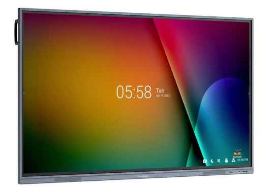 Viewsonic 65 ft 4K Interactive Display, USB-C PD, Dual Pen. 33 Point Touch, IFP6533-G New. Android OS, 3 Years Advance Replacement