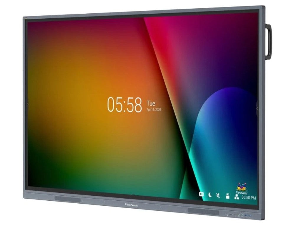 Viewsonic 65 ft 4K Interactive Display, USB-C PD, Dual Pen. 33 Point Touch, IFP6533-G New. Android OS, 3 Years Advance Replacement