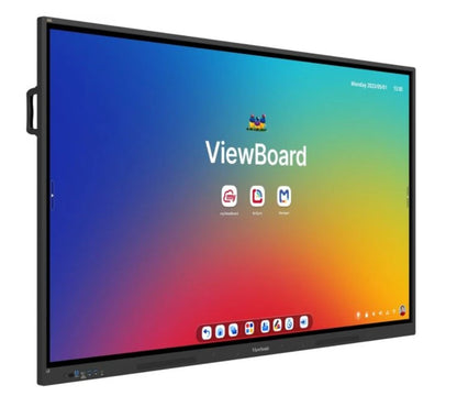 ViewSonic IFP6534 34 Android 14, EDLA, 65 ft, Touch Point Windows: 40, Android: 20, EDLA: 20 Android 14 Certified ViewBoard 65 ft 4K Interactive Display