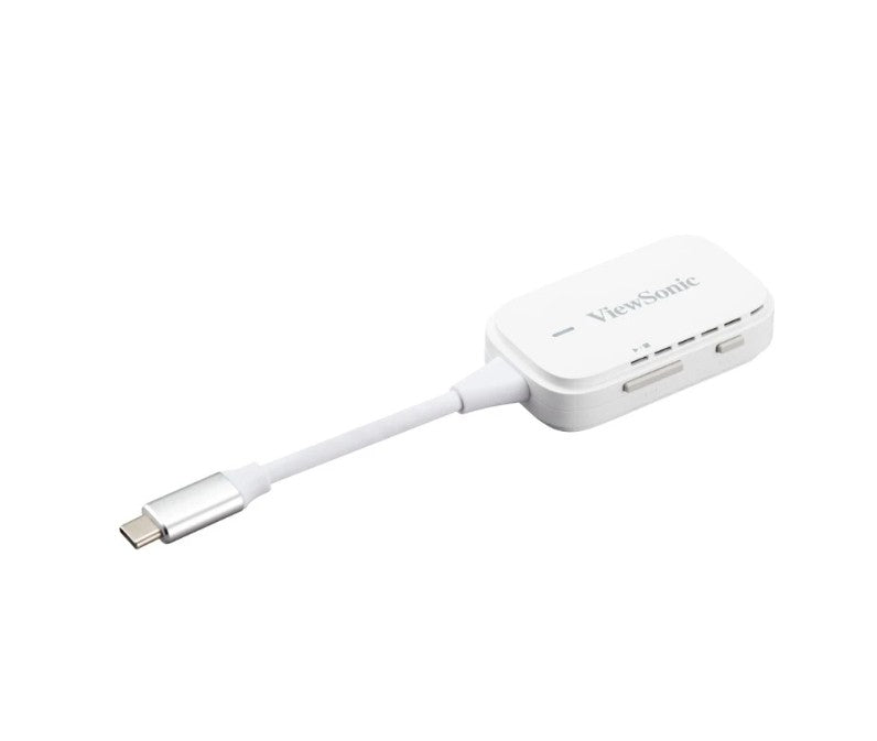 ViewSonic PJ-WPD-700 ViewShare Wireless Screen Casting Kit Plug-and-Play, Peer-to-Peer Connection, Smooth Display DRM-protected Content Streaming