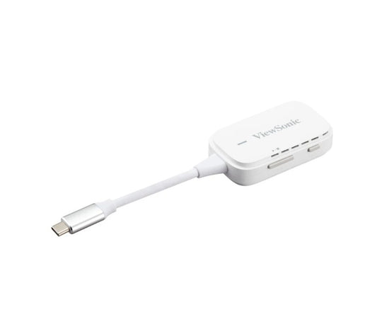 ViewSonic PJ-WPD-700 ViewShare Wireless Screen Casting Kit Plug-and-Play, Peer-to-Peer Connection, Smooth Display DRM-protected Content Streaming