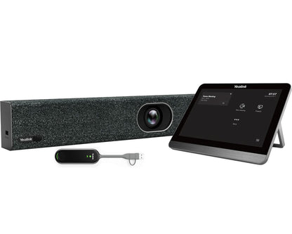 Yealink MeetingBar A20 Microsoft Teams and Zoom Rooms on Android for Small Rooms,6-10 people, CTP18 Touch Panel and WPP30 Wireless Sharing