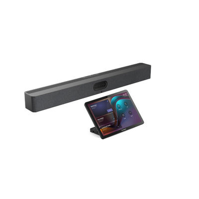 Yealink A50-031 Microsoft Teams and Zoom Rooms on Android, Small to Medium Room, CTP25 Touch Console with Sharing and BYOD (NO WIRELESS BYOD)