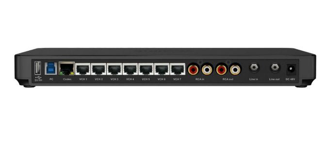 Yealink AVHUB Meeting Audio  Video Processor, Designed for Large Conference Rooms, Microsoft Teams Room, Multi-camera LayoutIntelliFocus, BYOD