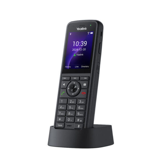 Yealink AX86R Rugged Wi-Fi IP Phone, 2.4 ft Color Display, IP67 Rated, HD Audio, Bluetooth 5.0, Wi-Fi 6, 13h Talk Time, 4 SIP Accounts, Type-C Charging