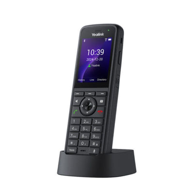 Yealink AX86R Rugged Wi-Fi IP Phone, 2.4 ft Color Display, IP67 Rated, HD Audio, Bluetooth 5.0, Wi-Fi 6, 13h Talk Time, 4 SIP Accounts, Type-C Charging