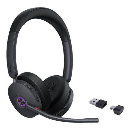 Yealink BH74 with Stand Teams USB-C A Bluetooth Headset, Active Noise Cancellation, Acoustic Shield, Wireless range 50 m, talk time of up to 32 hours