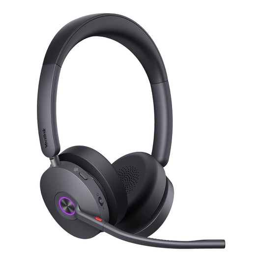 Yealink BH74 Teams USB-C A Bluetooth Headset, Active Noise Cancellation,  6 mic, Acoustic Shield, Wireless range 50 m, talk time of up to 32 hours