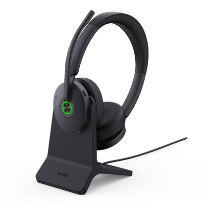 Yealink BH74 with Stand UC USB-C A Bluetooth Headset, Active Noise Cancellation, Acoustic Shield, Wireless range 50 m, talk time of up to 32 hours