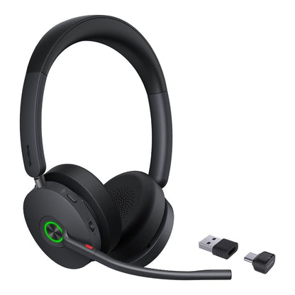 Yealink BH74 UC USB-C A Bluetooth Headset, Active Noise Cancellation, 6 Mic,  Acoustic Shield, Wireless range 50 m, talk time of up to 32 hours
