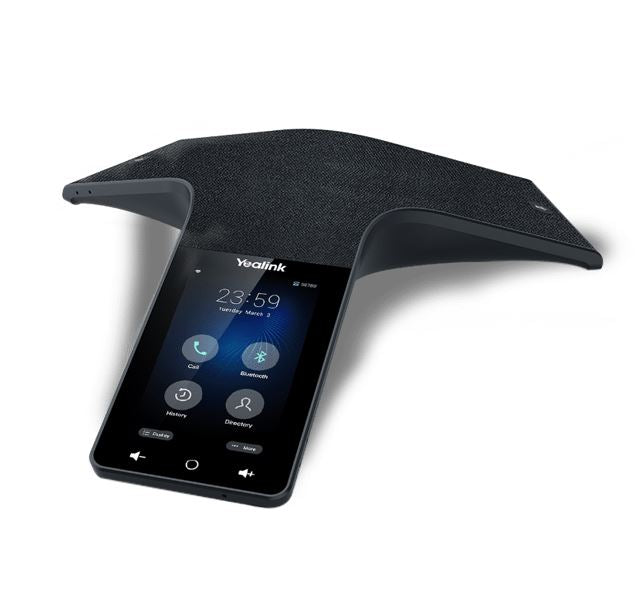 Yealink CP925 HD IP Conference Phone for Small to Medium Conference Rooms, 7 Microphone Array, 360 degree Voice Pickup,HD Audio,4 ft Color Touch Screen, BYOD