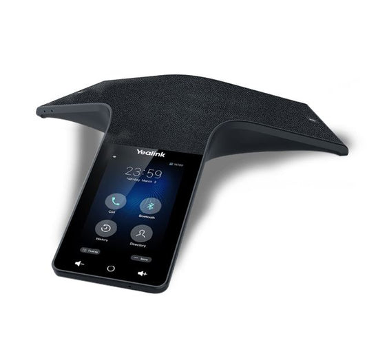 Yealink CP925 HD IP Conference Phone for Small to Medium Conference Rooms, 7 Microphone Array, 360 degree Voice Pickup,HD Audio,4 ft Color Touch Screen, BYOD