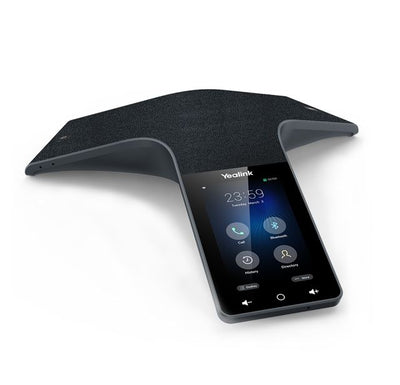 Yealink CP925 HD IP Conference Phone for Small to Medium Conference Rooms, 7 Microphone Array, 360 degree Voice Pickup,HD Audio,4 ft Color Touch Screen, BYOD