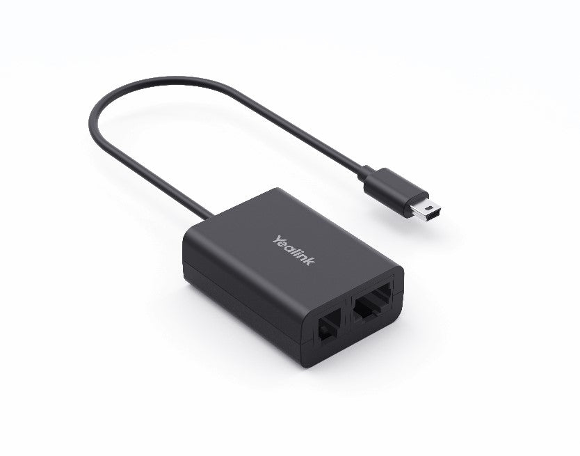 Yealink EHS62 Wireless Headset Adapter for WH62 3, Compatible with Unify Mitel YealinkT27G T29G T4XG desk phones