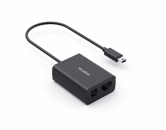 Yealink EHS62 Wireless Headset Adapter for WH62 3, Compatible with Unify Mitel YealinkT27G T29G T4XG desk phones