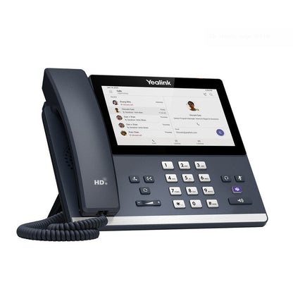 Yealink MP56 E2 Teams IP Phone, Android 13, Mid-level, Teams and Skype Compatible, 7-inch touchscreen, HD Audio, Teams button, Supports Office 365