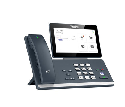 Yealink MP58 WH E2 Teams Android 13 Phone, Teams and Skype Compatible 7 ft Colour Touch Screen, HD Audio, Built-in Bluetooth and WiFi, Wireless Handset