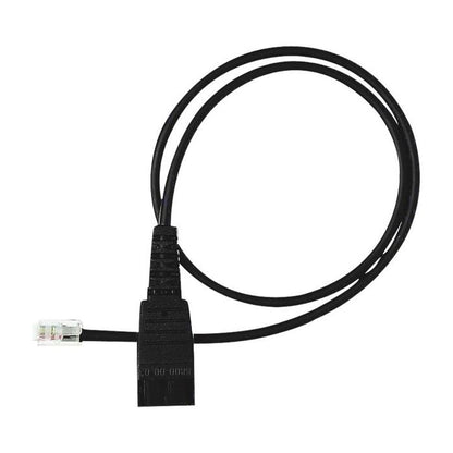 Yealink QD-RJ9-CORD,  QD to RJ Cord for YHS36 YHS34 YHS34 Lite, Quick Disconnect (QD) to RJ9 converter for Yealink YHS34, YHS34 Lite, and YHS36