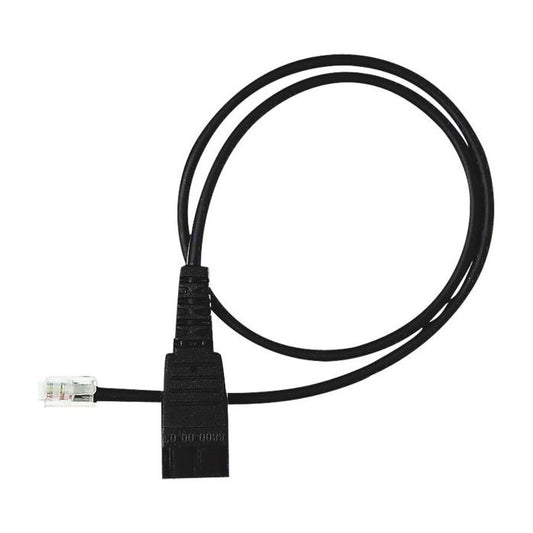 Yealink QD-RJ9-CORD,  QD to RJ Cord for YHS36 YHS34 YHS34 Lite, Quick Disconnect (QD) to RJ9 converter for Yealink YHS34, YHS34 Lite, and YHS36