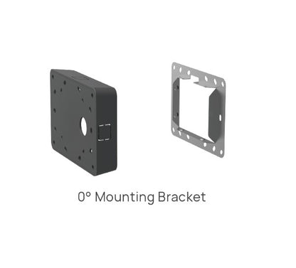 Yealink RoomPanel Mount Kits, Device Compatibility RoomPanel, 0 degree Mounting Bracket, 20 degree Mounting Bracket, Mullion Mount Bracket