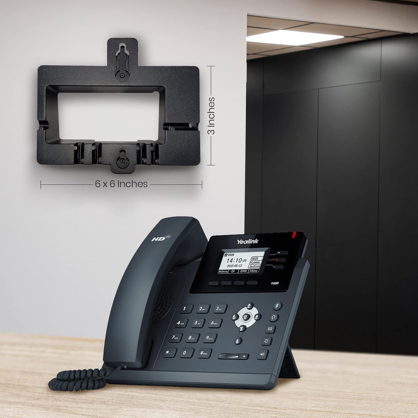 Yealink WMB-T40 T41 T42-WB, Wall Mount Bracket for SIP- T40G T40P  T41P T41S U T42G T42S T42U T43U