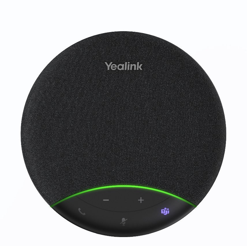 Yealink SP92 USB-C A, AI  Noise  Cancellation, 4m  All-round Voice Pick Up, 50 mm Speaker for Brilliant Audio Quality, Full Duplex Audio  Echo, 20H