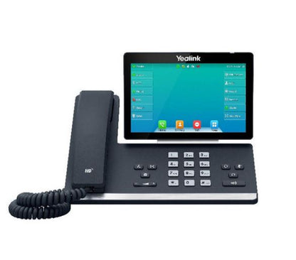 Yealink T58W-C 16 Line IP HD Android Phone with HD Camera, 7 ft colour touch screen, HD voice, Dual Gig Ports, Built-in Bluetooth Wifi, USB 2.0
