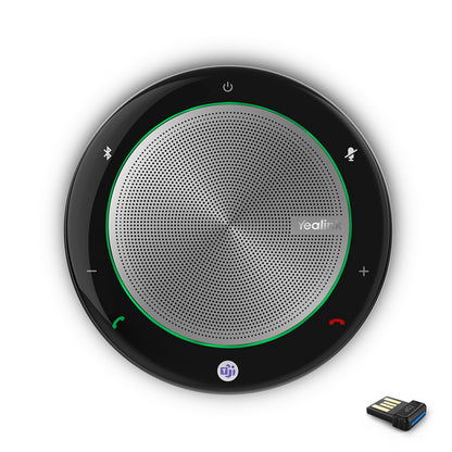 Yealink CP900 Portable Speakerphone Microsoft Teams USB Bluetooth, High-Quality Audio, Includes BT50 Bluetooth Dongle ( Dongle in Hand Strap )