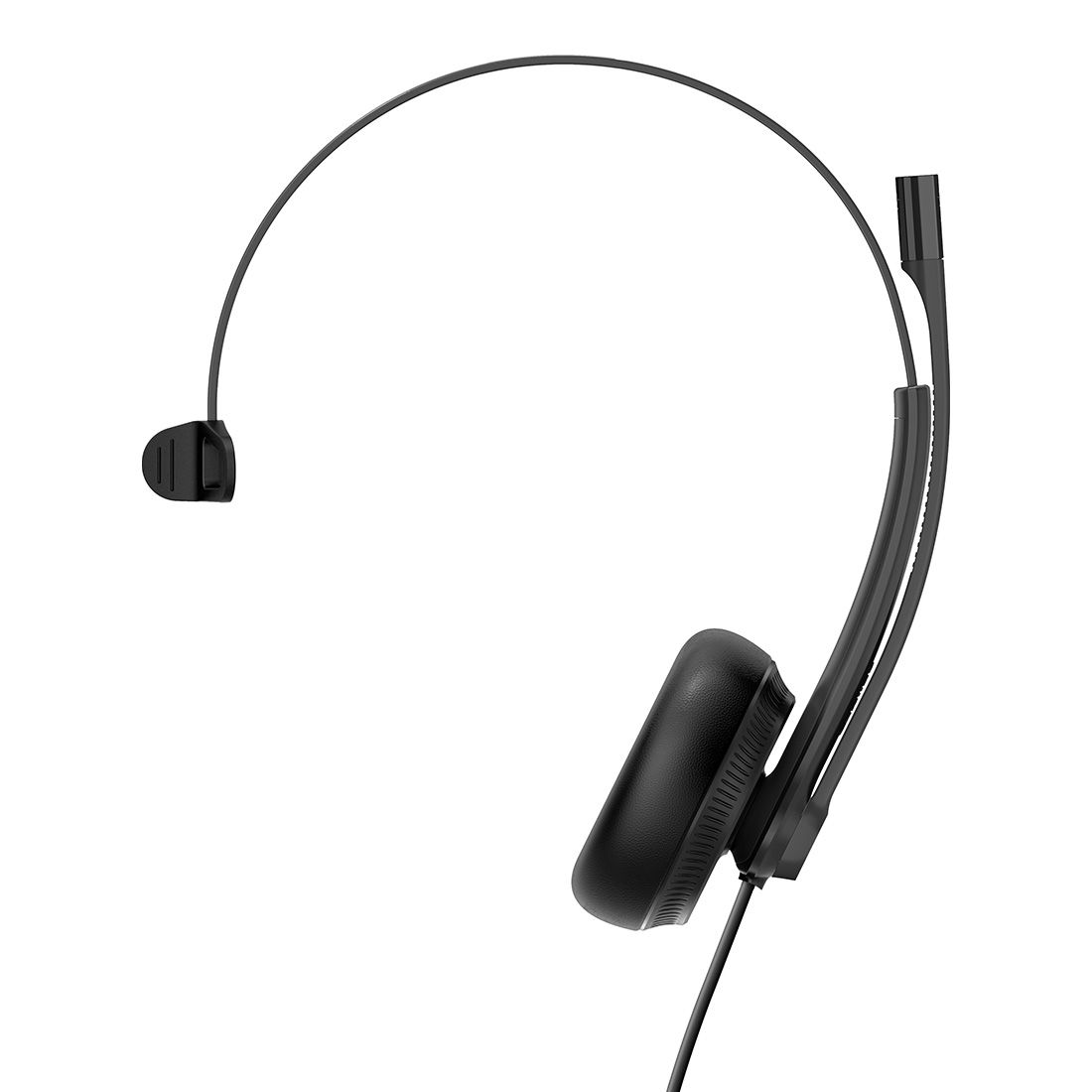 Yealink UH34 Special Edition Mono UC USB Headset, USB-C  3.5mm, Audio Clarity, Noise Cancelling Microphone, Leather Ear Cushions, YHC20 Controller