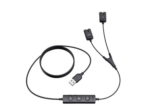 Yealink USB QD Trainer Cable(1PCS), Y Cable - USB QD Trainer Cable for YHS series