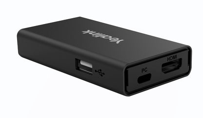 Yealink VCH51, Cable Content Sharing Box for MeetingBar A20  A30 series, 0.6m HDMI Cable, 0.6m USB-C Cable, HDMI Sharing