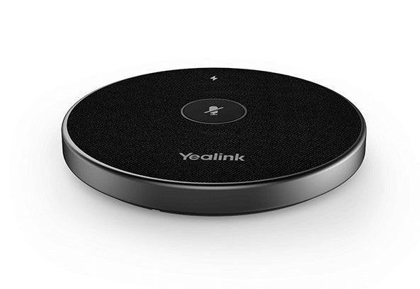 Yealink VCM36-W Wireless Microphone for Video Conference System, HD Voice 6-Meter 360 degree Voice Pickup, Full-Duplex technology, USB cable, 2 Y Warranty