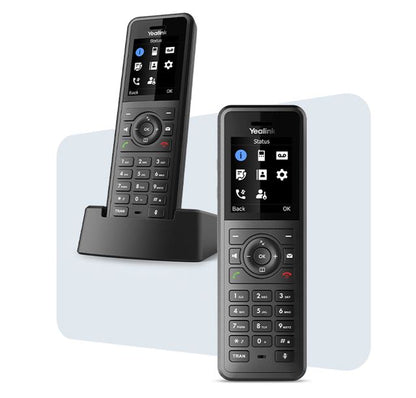 Yealink W57R Professional Business DECT Handset, 1.8 ft Color Screen, HD Voice, up to 40 hrs talk time, 575 hrs standby, Vibration alarm, No Perception
