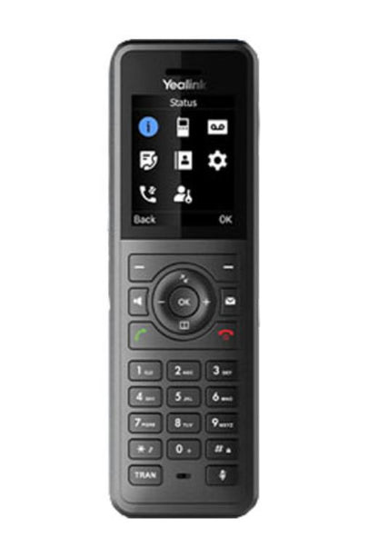 Yealink W57R Professional Business DECT Handset, 1.8 ft Color Screen, HD Voice, up to 40 hrs talk time, 575 hrs standby, Vibration alarm, No Perception