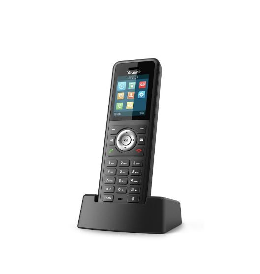 Yealink W59R Rugged DECT Handset Only, IP67, HD Audio, Bluetooth, Alarm Function, Belt Clip, Quick Charge, 1.8 ft TFT Colour Screen, Scratch Resistant