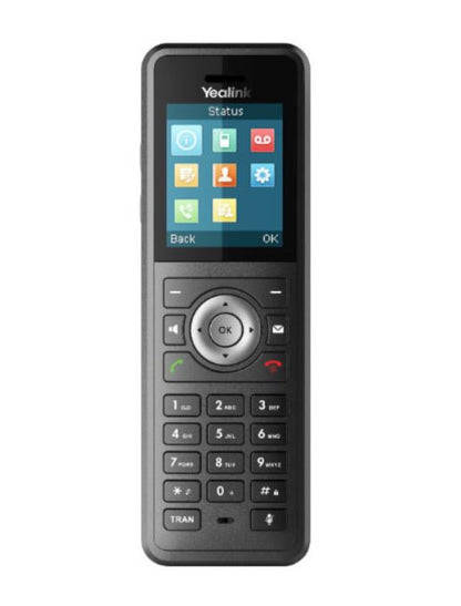 Yealink W59R Rugged DECT Handset Only, IP67, HD Audio, Bluetooth, Alarm Function, Belt Clip, Quick Charge, 1.8 ft TFT Colour Screen, Scratch Resistant